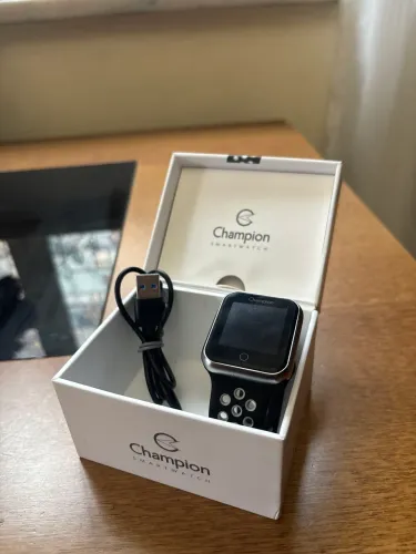 Smartwatch Champion Original - Usado 1x - Batimentos, Temperatura e Notificações