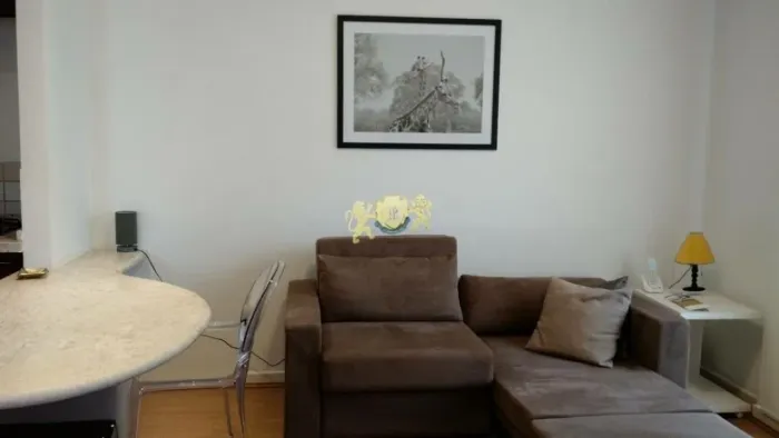 Apartamento mobiliado à venda na Vila Olímpia | 31m² | 1 Dormitório | 1 Vaga de Garagem