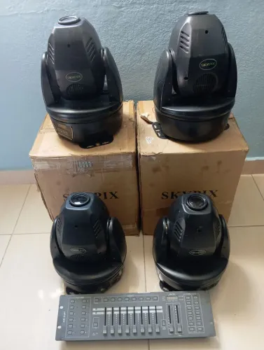 Moving led skypix 4 peças 