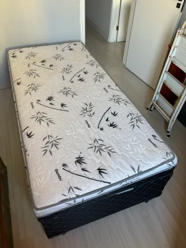 Cama baú com cama auxiliar