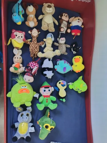 Pelúcias seminovos (lote)
