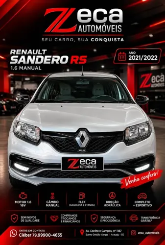 Renault Sandero Sport RS 2.0 Hi-power 16V 5P 2021