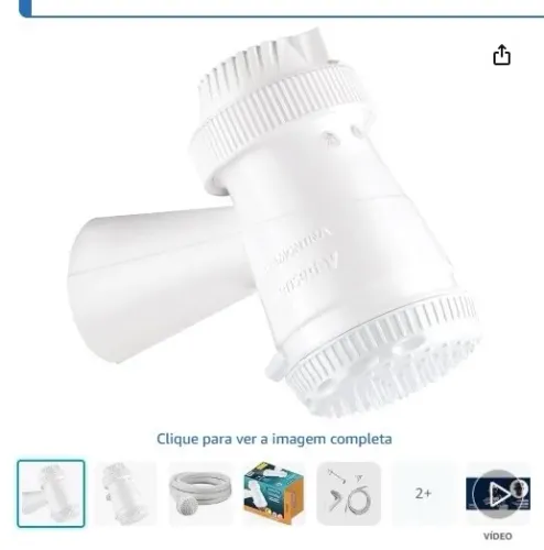 Chuveiro Branco Tramontina Ducha Elétrica 3 Temperaturas 5500 W 220 V