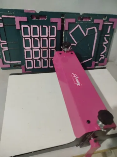 Corte e Vinco 40cm Completa + Facas Milk, Pirâmide, Sacola e Mais