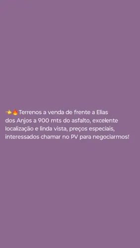 Vende-se Terrenos(Lotes) em Maracás-BA.