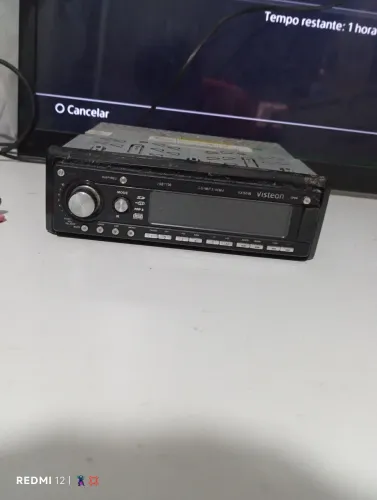 Rádio para carro.