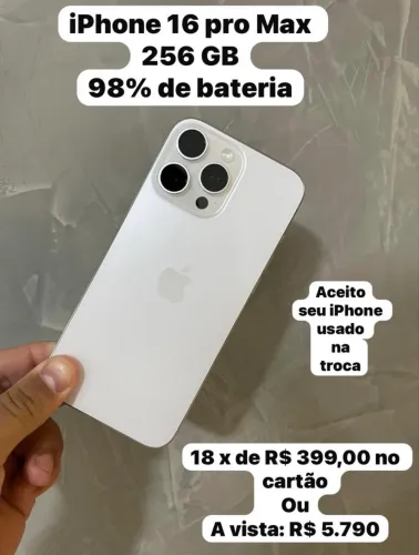 iPhone 16 pro Max 256 GB