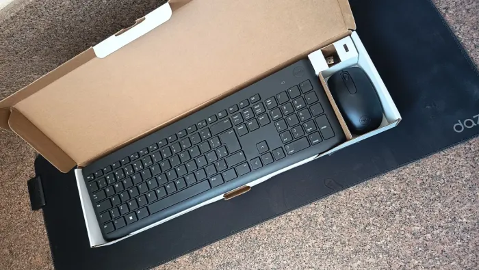 Teclado + Mouse Sem Fio Original Dell