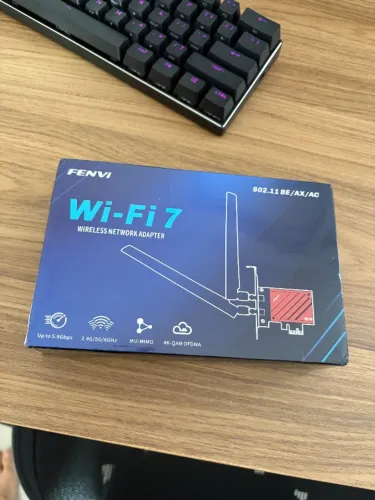Fenvi FV-BE8800 Wi-Fi 7 Intel BE200 Bluetooth 5.4 - Nova