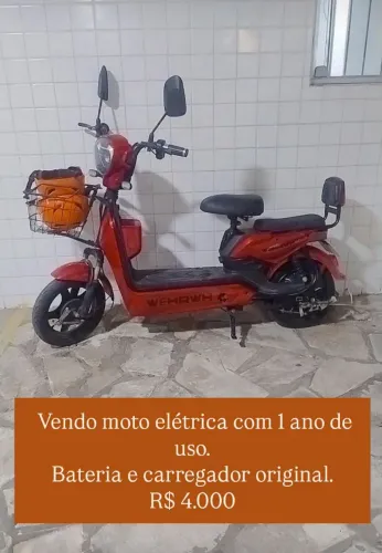 Moto elétrica Wehawk