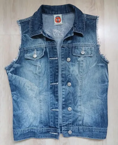 Colete jeans Coca Cola P
