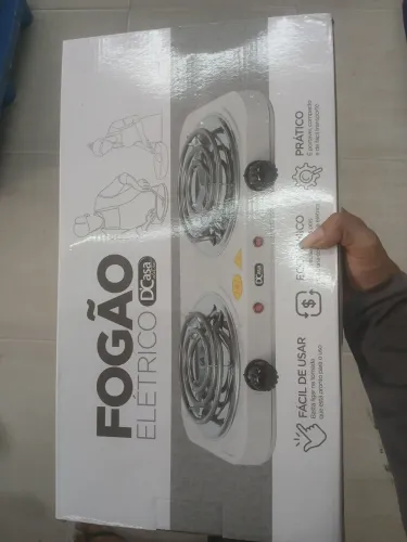 Fogão Elétrico 2 Bocas 