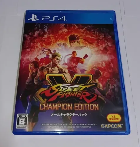 Street Fighter V - Champion Edition - All Character Pack | PS4 | Japonês |