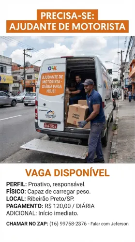 Ajudante de Motorista