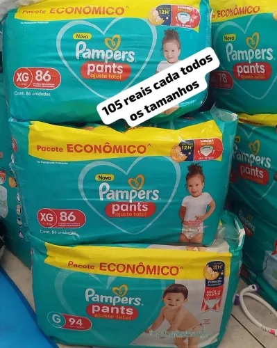Fraldas promoção