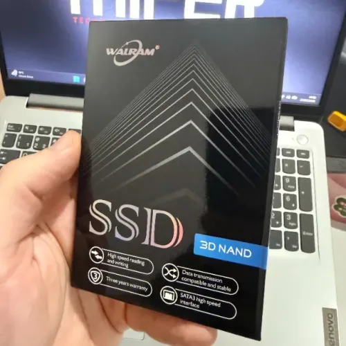 SSD 1TB WALRAM SATA III 2.5" 6Gb/s 3D NAND Novo Lacrado