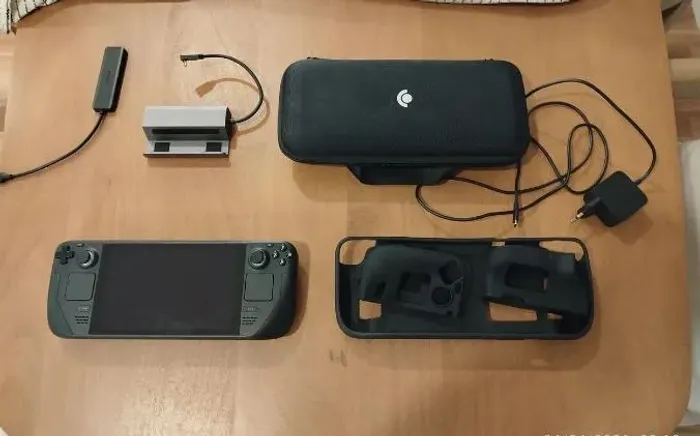 STEAM DECK LCD 256GB COMPLETO + DOCK