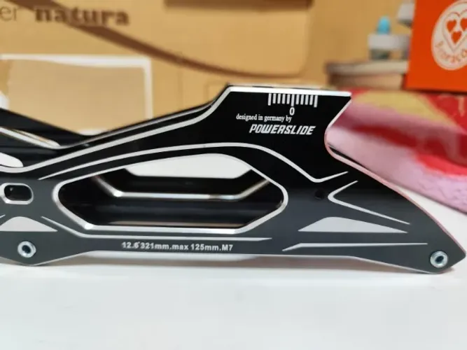 Base Powerslide 3x125mm - 12.6" - Alumínio 7005