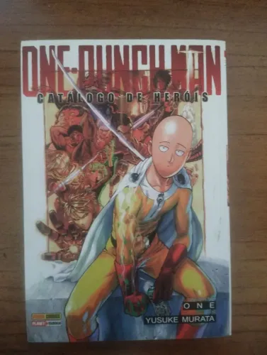 One Punch Man Catálogo de Heróis - Manga Panini