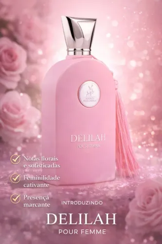 PERFUME FEM DELILAH INSPIRADO NO DELINA ENTREGO AC CARTÃO ATE 12X