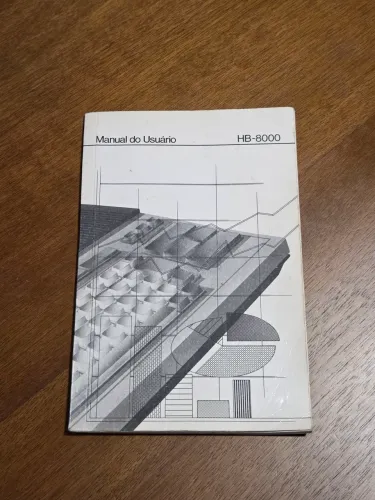 Manual Hotbit MSX HB-8000 original 