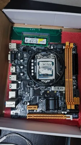 (preço negociável) I5 3470 + 8gb ram adaptado + placa mãe h61 lga1155