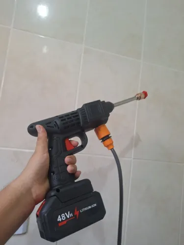 Pistola lavadora de alta pressão portátil