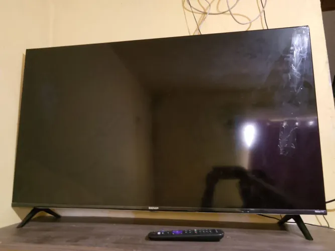 Tv para retirada de pessas