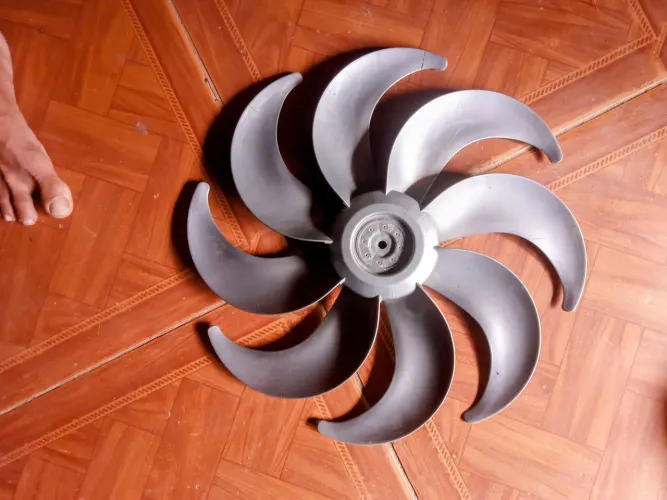 Hélice do ventilador mondial de 50 cm cor vermelha de 8 pares