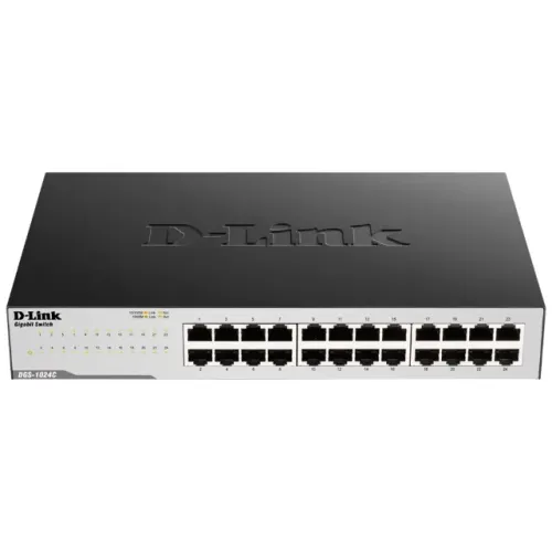 Switch 24 portas D-Link DGS-1024C  Gigabit 10/100/1000 - Novo c/garantia - Nexo