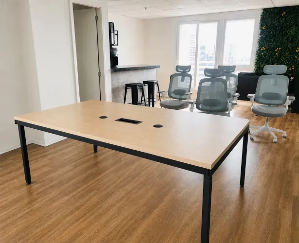 Mesa industrial de escritório luxo
