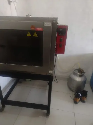 Forno de padaria elétrico 5 telas 
