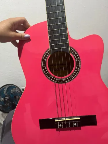 Violão Rosa Black Wood