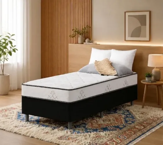 PROMOÇÃO Cama acoplada solteiro (produto em estoque)