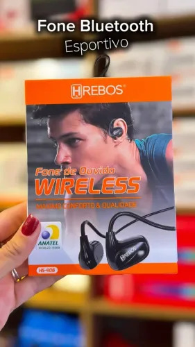 ? Fone Bluetooth Esportivo Sem Fio | Android e iPhone | Pronta Entrega