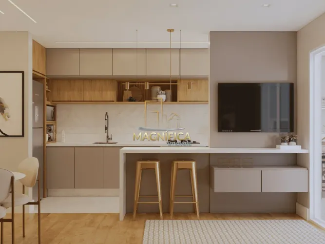Apartamento 2 Dormitórios com Suíte Galápagos | Xaxim