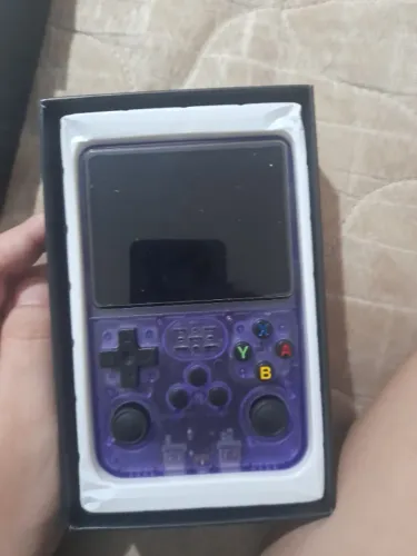 R36s vídeo game portatil+película de vidro e capinha