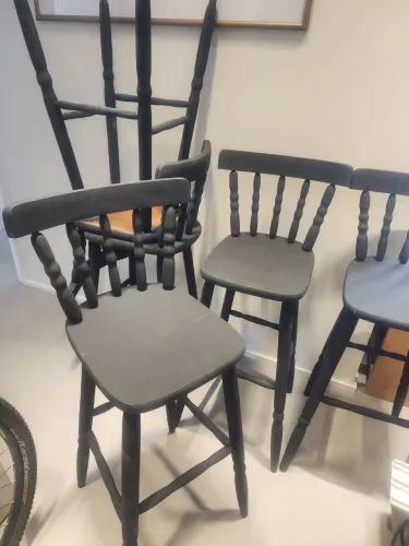 Banquetas usadas vintage (Restam 3)