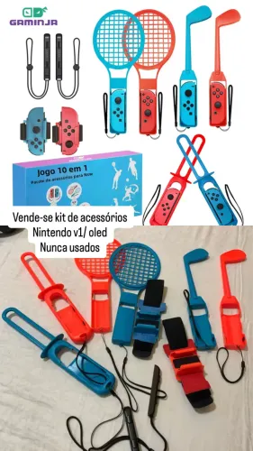 Acessórios Nintendo sports. Nintendo switch V1/OLED