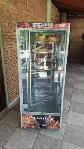 Máquina de assar frango Brasgrill 140 kg