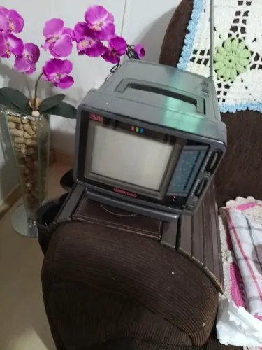 Tv portátil funciona só rádio