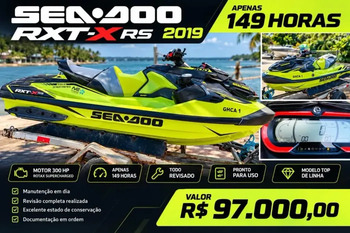 Vendo JET SKY impecável 2019.