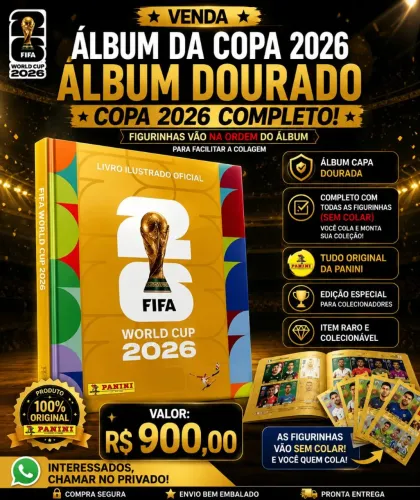 Álbum completo copa 2026