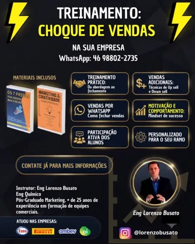 Treinamento Choque de Vendas
