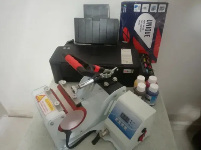 kit sublimação para canecas completo 