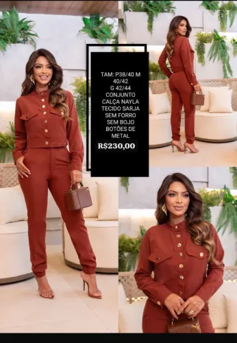 Conjunto de alfaiataria 