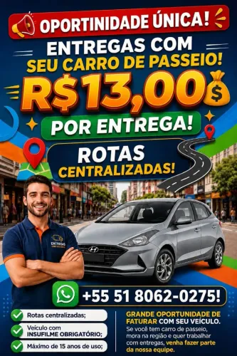 Oportunidade ganhos extras