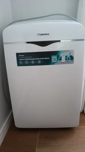 Ar portátil hisense 12.000 BTUs, frio, 110v