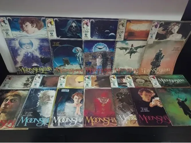 moonshadow coleção completa 12 edições raras globo j.m. dematteis