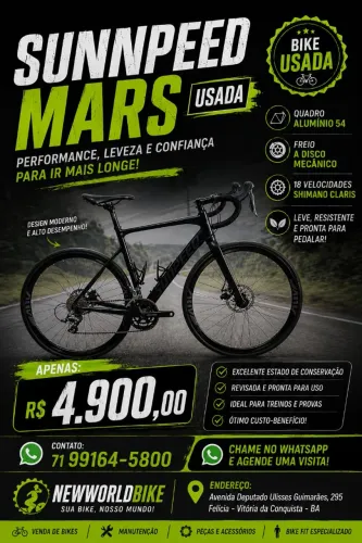 Bicicleta Speed Sunnpeed Mars